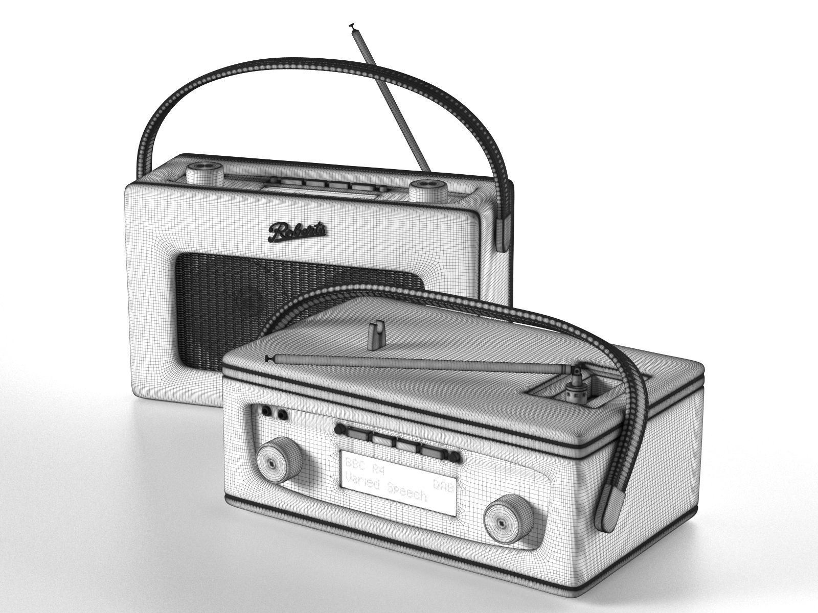 Revival RD60 Radio 3D model_4