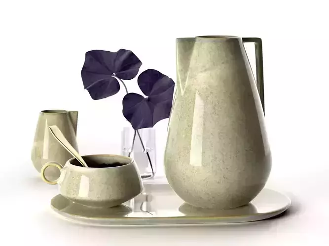 Neu Stoneware Collection 3D model