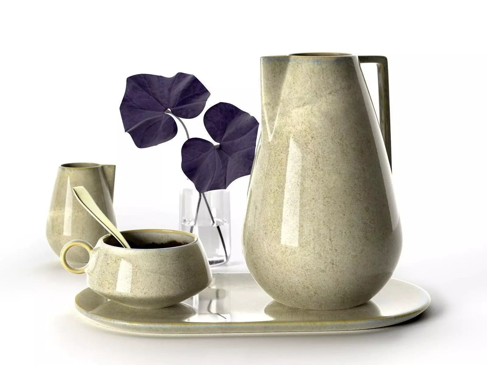 Neu Stoneware Collection 3D model_0