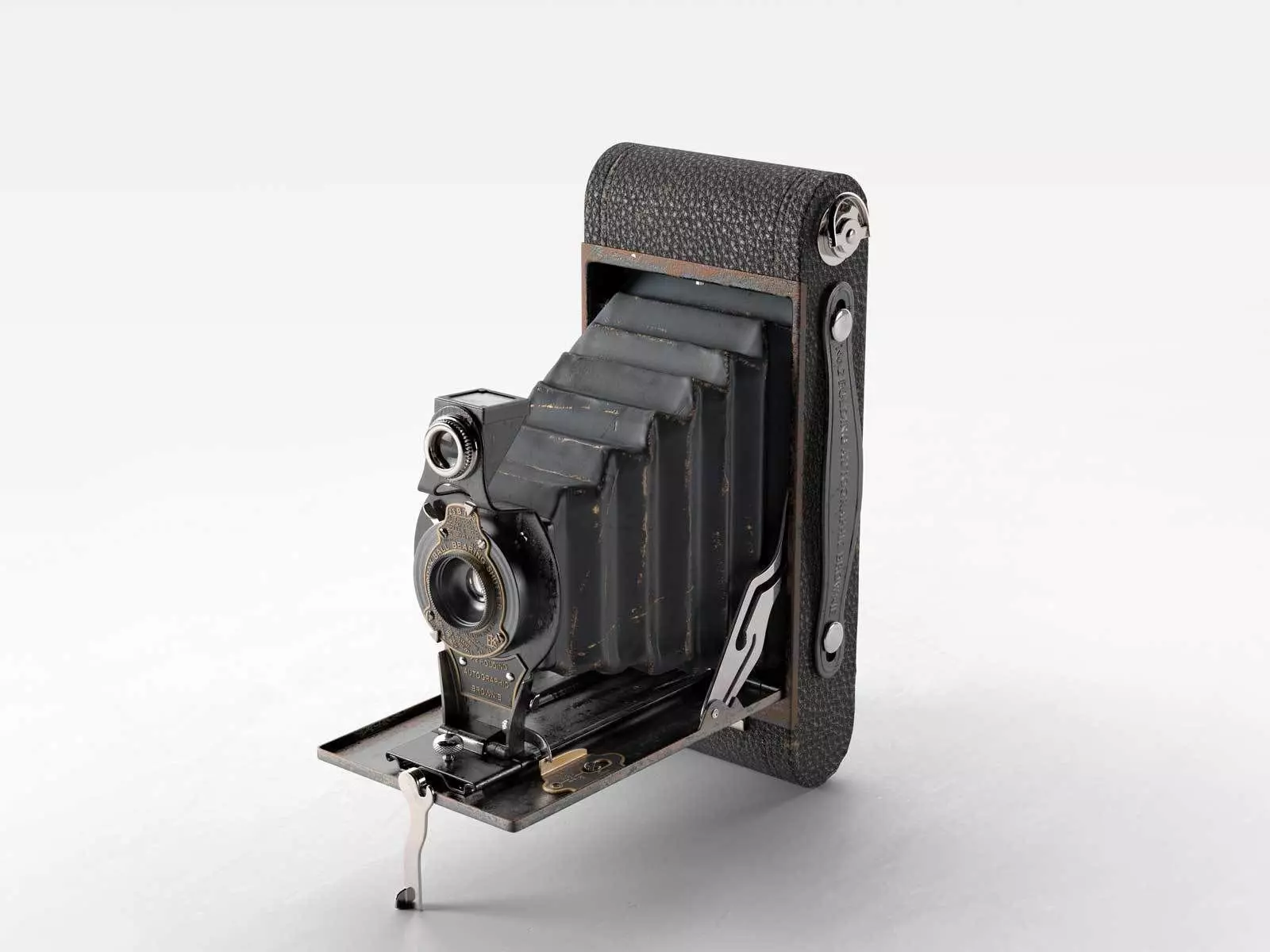 Kodak No2 Folding Autographic Brownie 3D model_0
