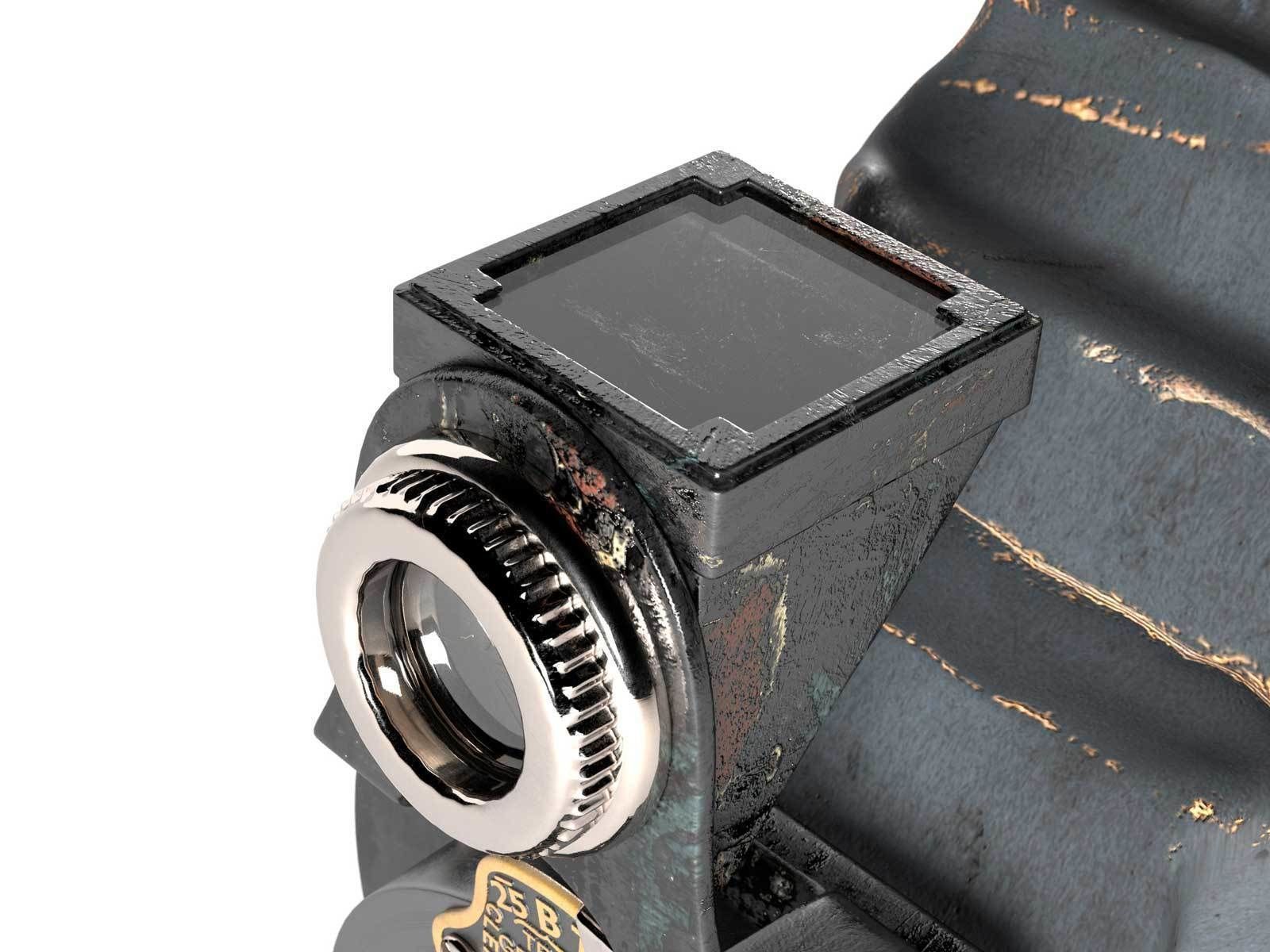 Kodak No2 Folding Autographic Brownie 3D model_1