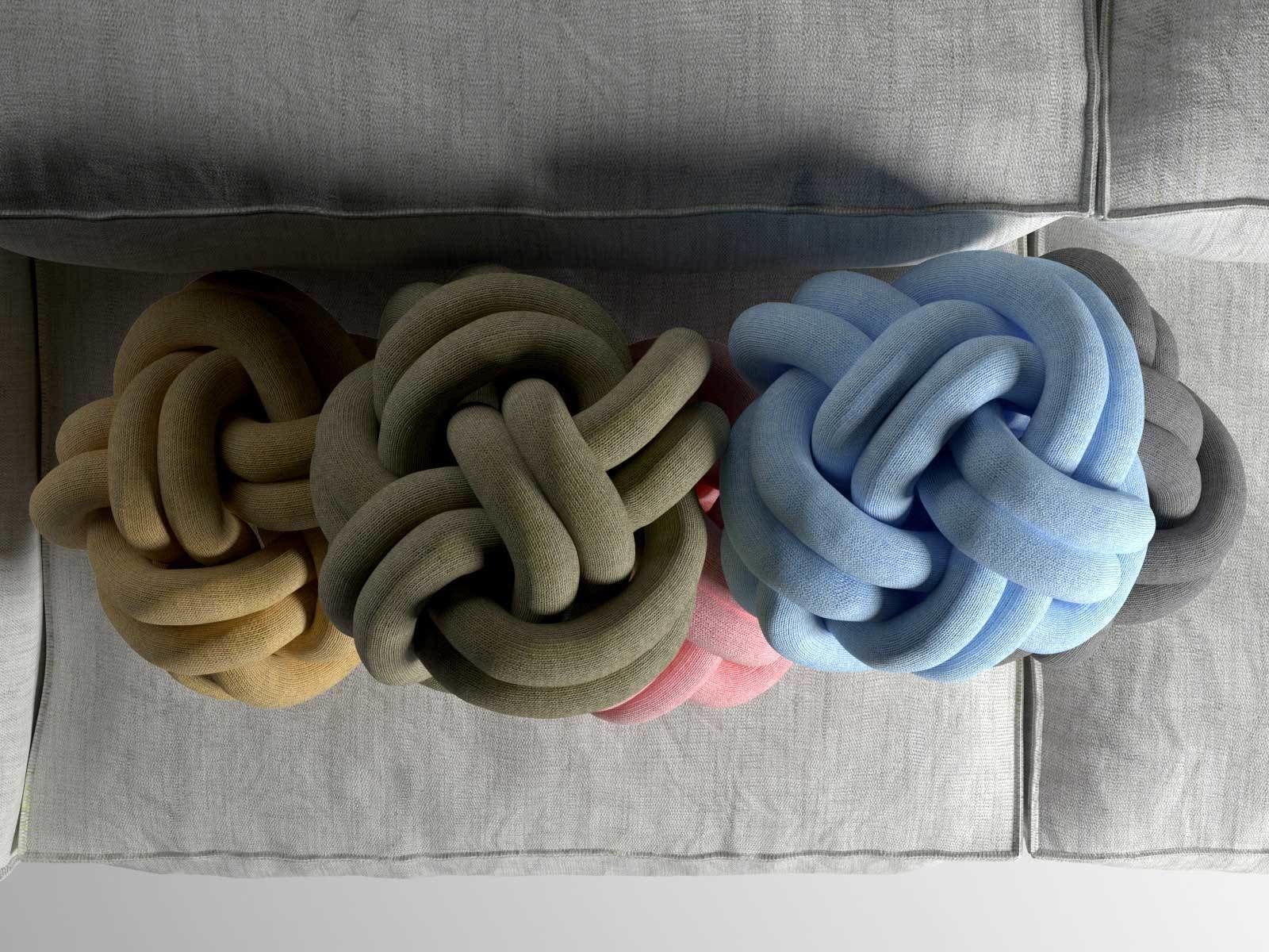 Knot Cushion 3D model_1