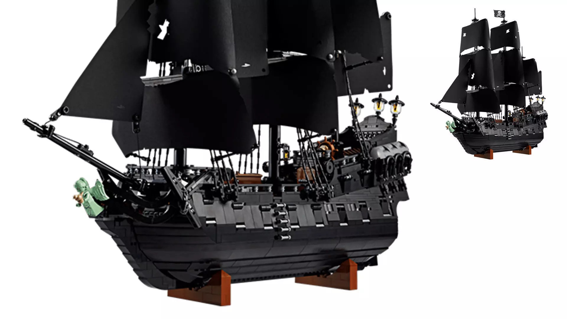 TwindBricks3D - 10365 Captain Jack-Sparrow Pirate Ship 3D print model