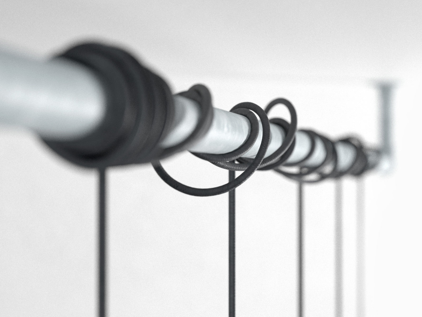 Industrial Hanging Light Bulbs 3D model_2