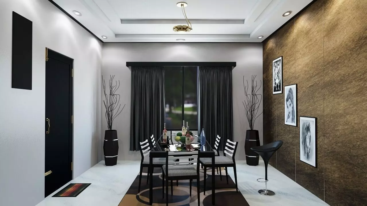 Dining room 3D model_0