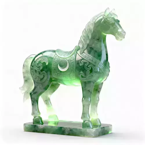 2026 Lunar Year Imperial  Horse 3D Model