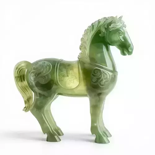 2026 Lunar Year Imperial  Horse 3D Model V02