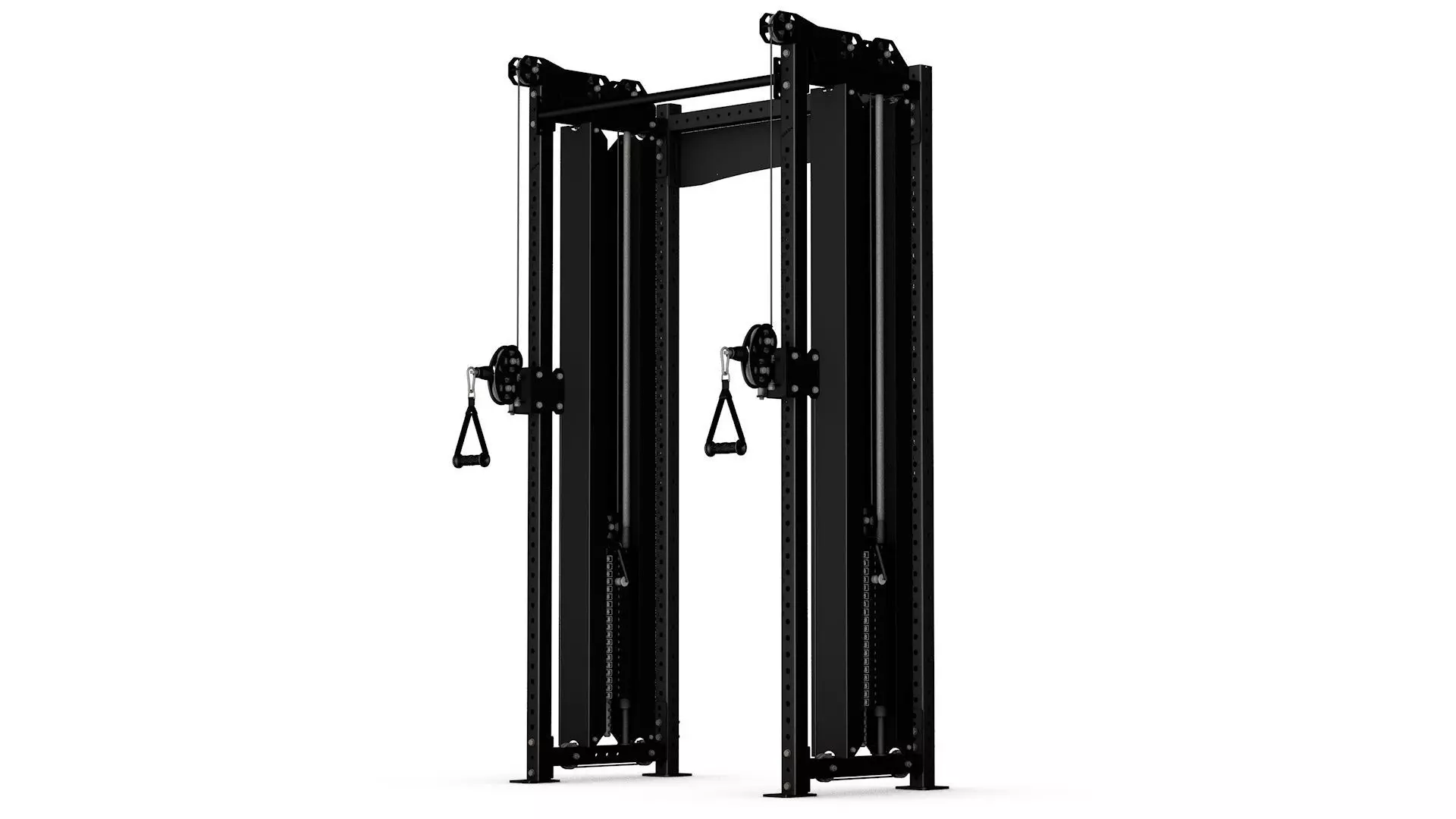 Ninja Pull UP Bar Low-poly 3D model