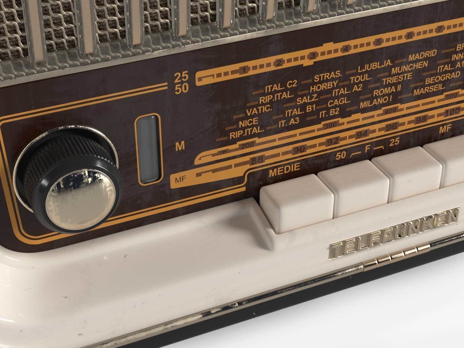Gavotte 1253 Radio 3D model_3
