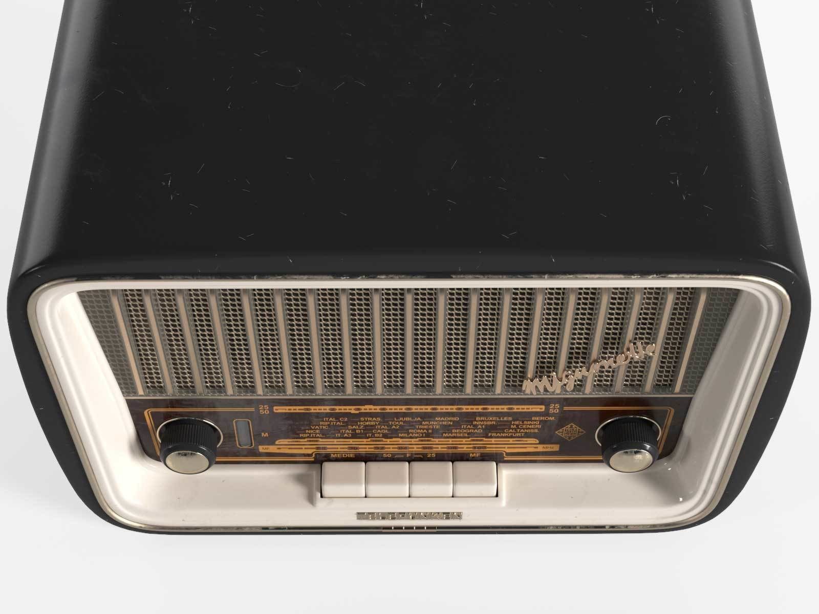 Gavotte 1253 Radio 3D model_2