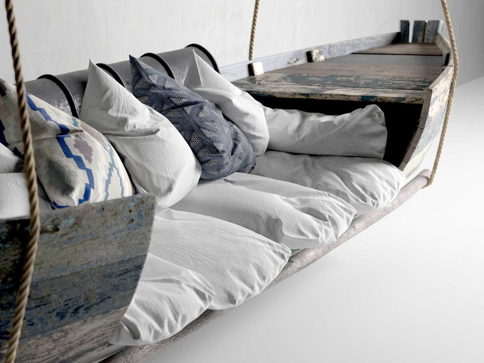 Hanging Boat Sofa 3D model_2