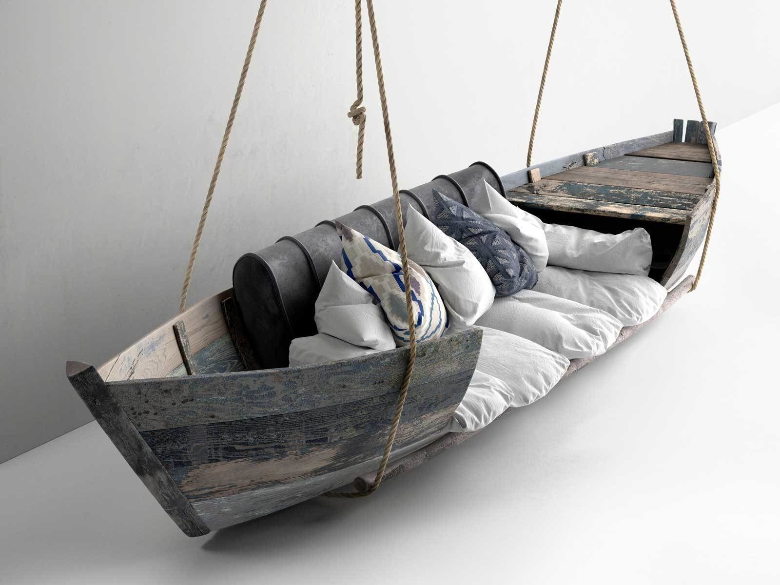 Hanging Boat Sofa 3D model_1