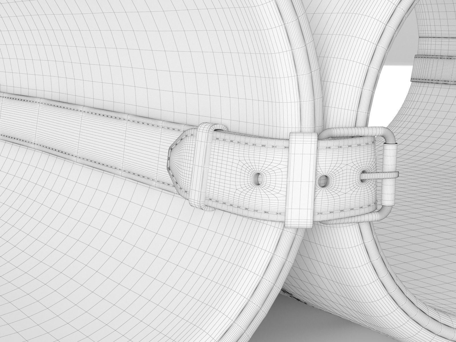 Chaise Lounge 02  3D model_6