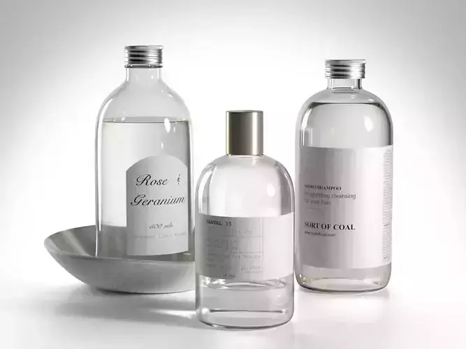 Body Care Products 05 3D model