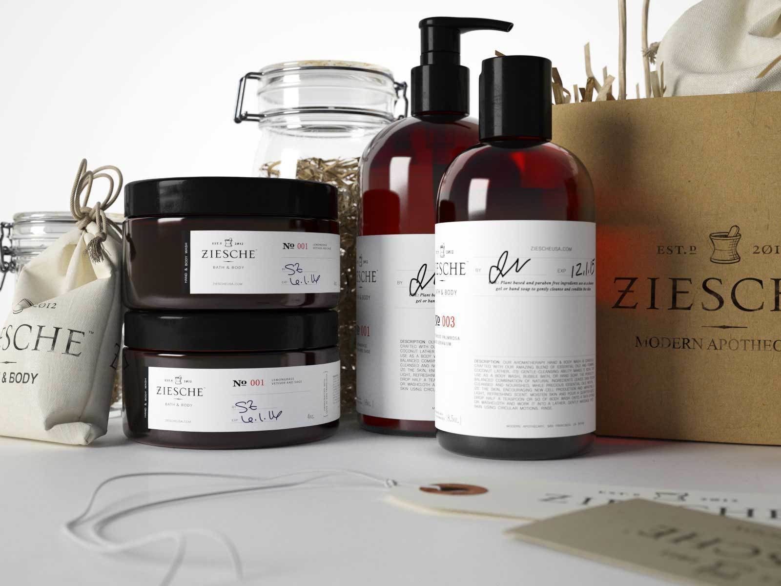 Body Care Cosmetics Collection 3D model_1