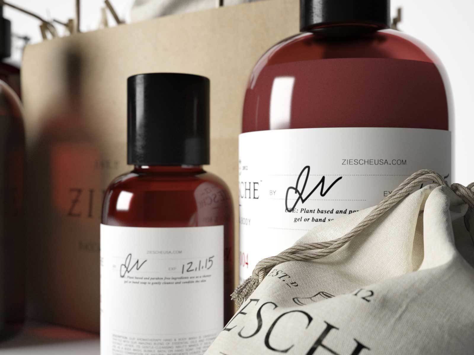 Body Care Cosmetics Collection 3D model_3