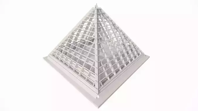 Pyramid Math Object-Gyroid Voronoi