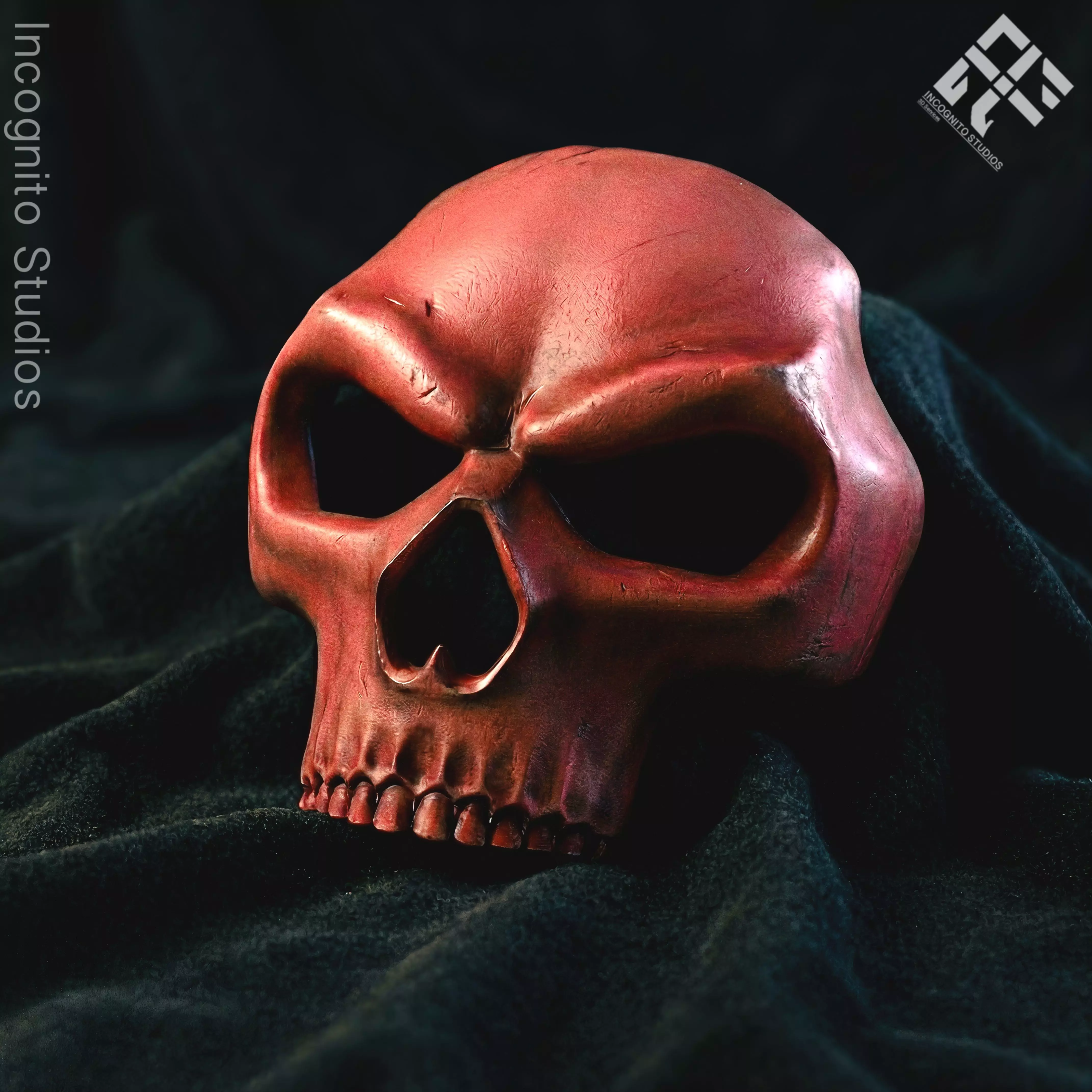 SOAP RED TEAM GHOST MASK CALL OF DUTY COSPLAY 3D print model