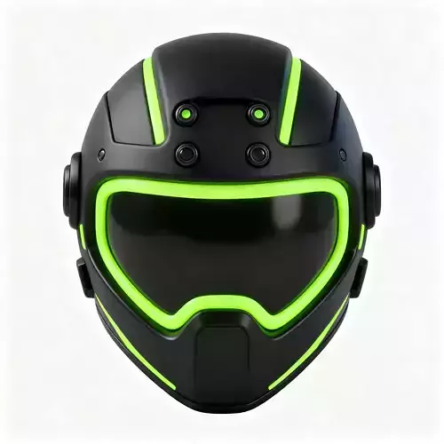 Stylized Advanced Recon Helmet 3D Model 3D Model