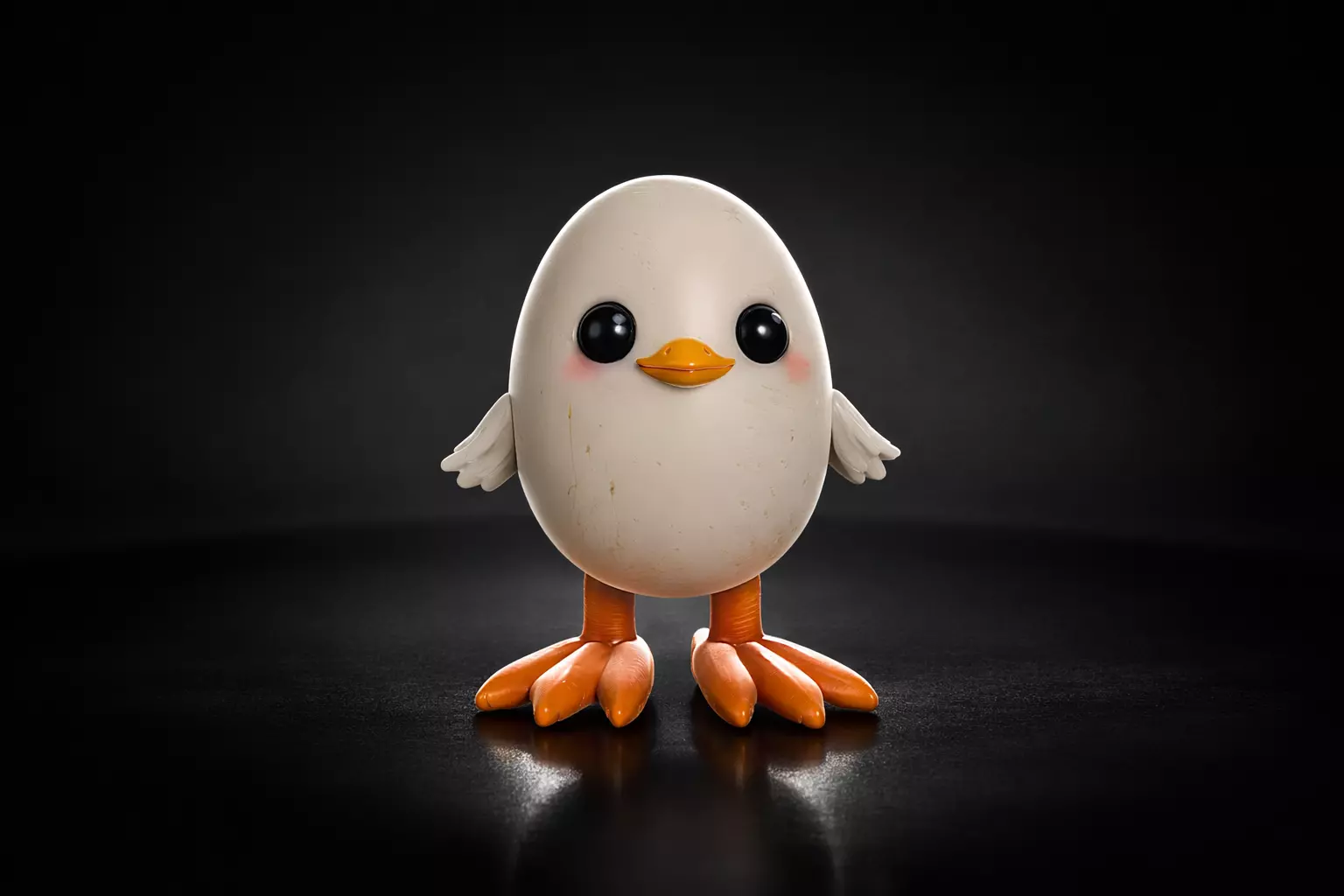 Cute Chick Easter Egg Multi Color Spring Bird 3D print model