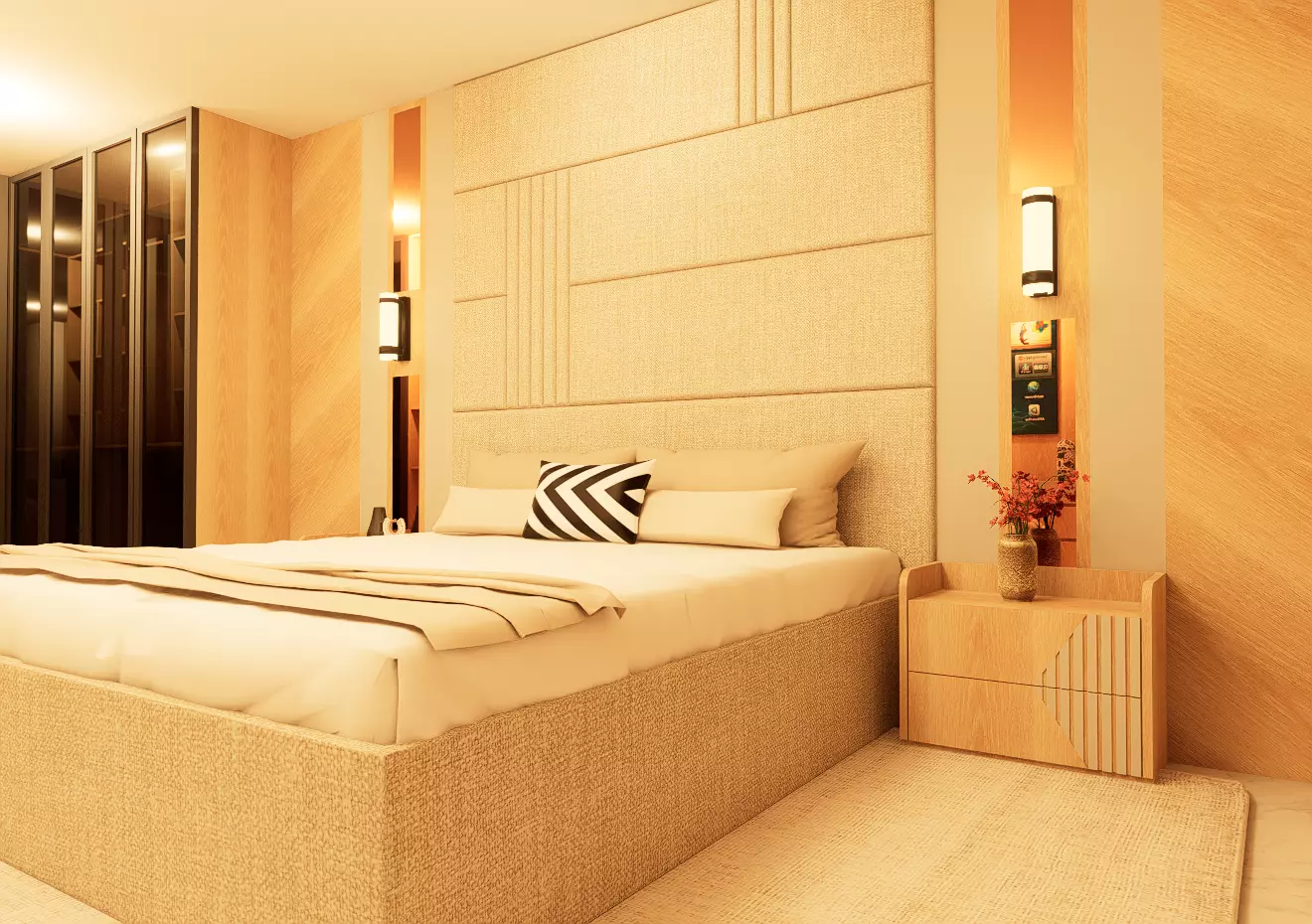 Modern Bedroom 3D model