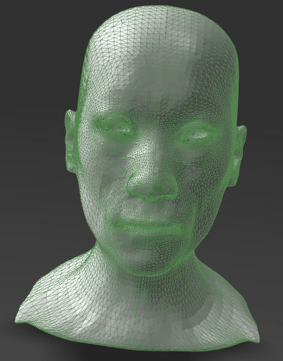 Detailed head 1 3D print model_4
