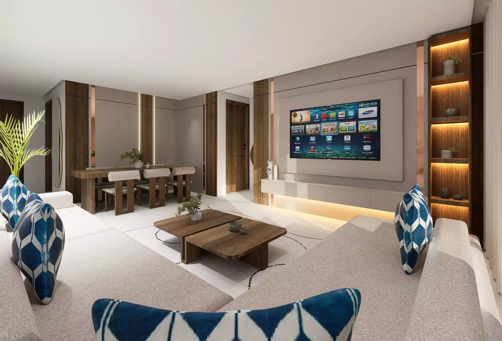 full apartment 3D model