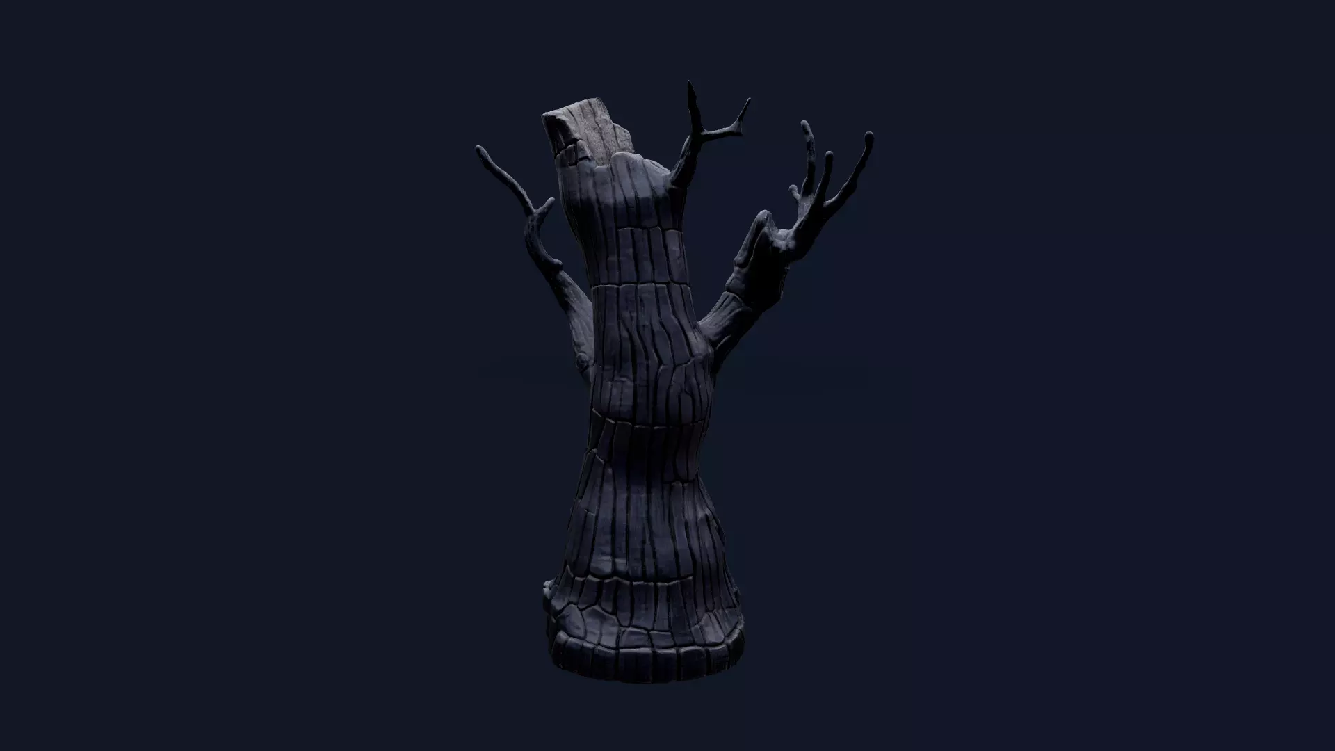 Burned Tree 3D model