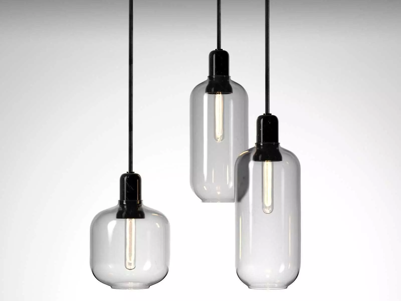 Amp Pendant Lamps 3D model