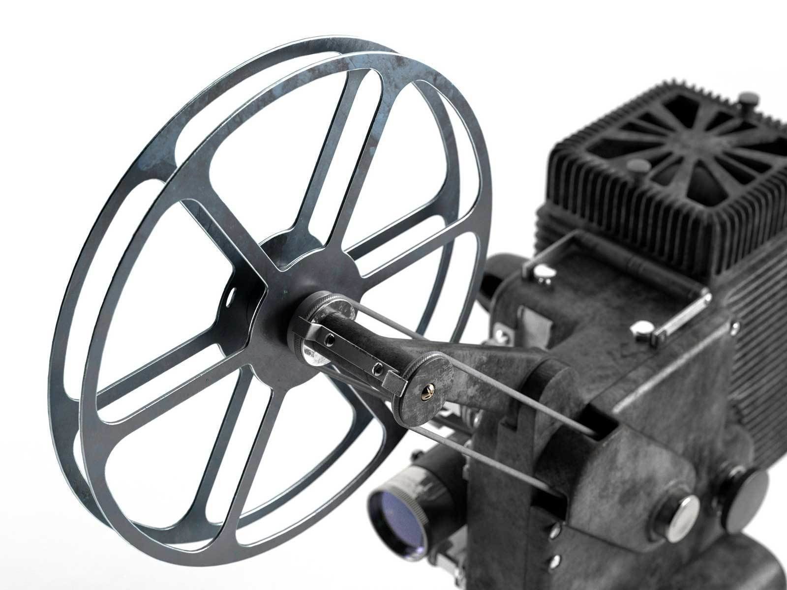 Ampro 16MM Projector 3D model_2