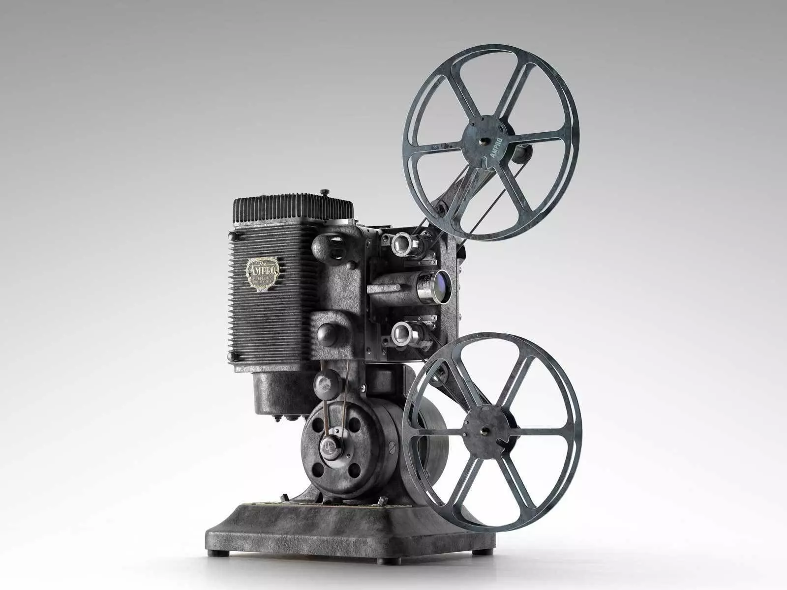 Ampro 16MM Projector 3D model_0