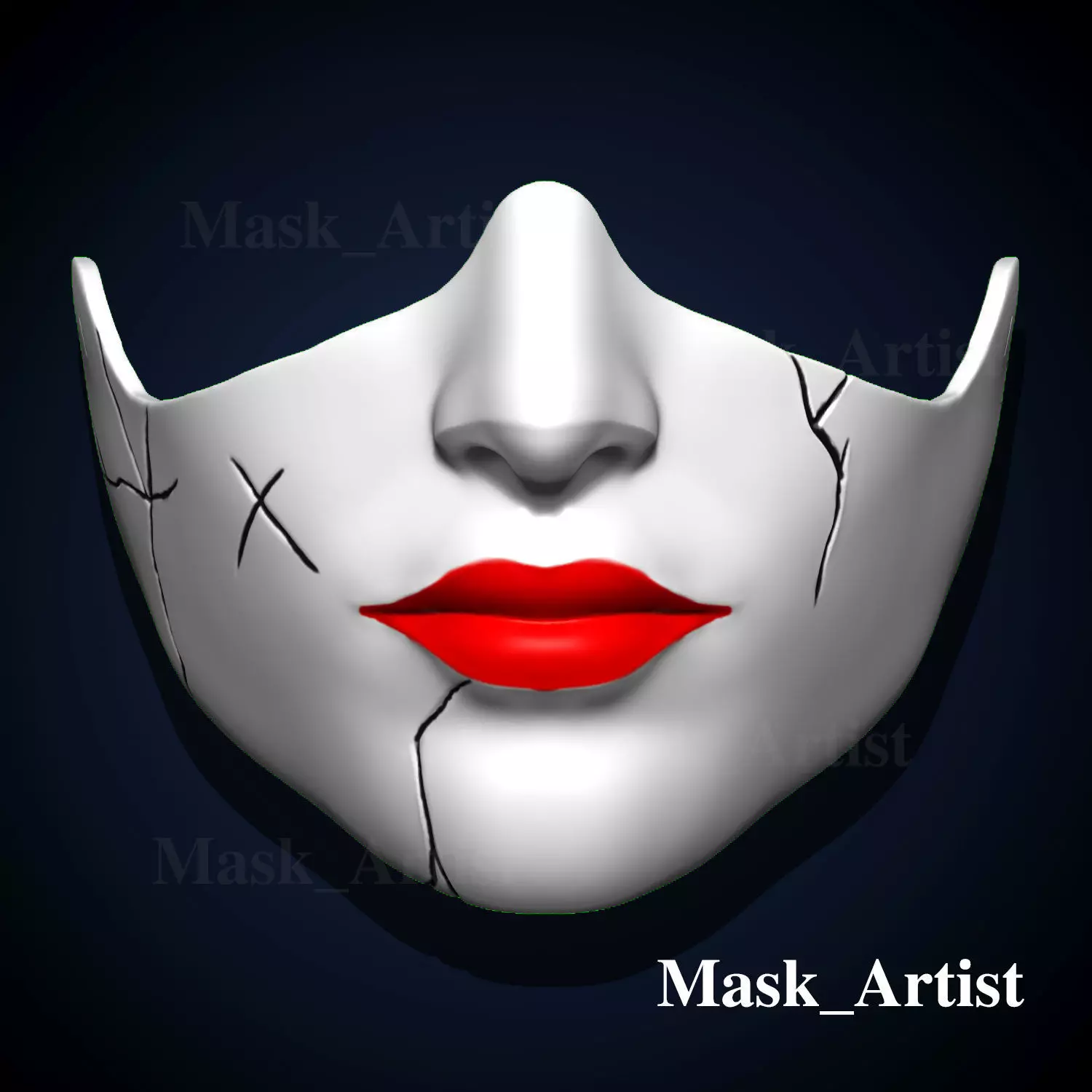 Nott the Brave mask 3D print model