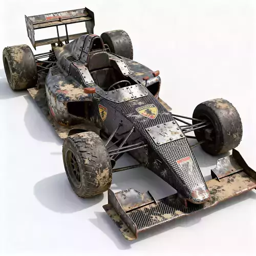 Golden Imperial Sport Coupe 3D Model