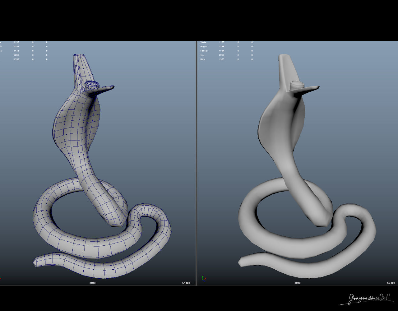 Cobra Lamp 3D model_5