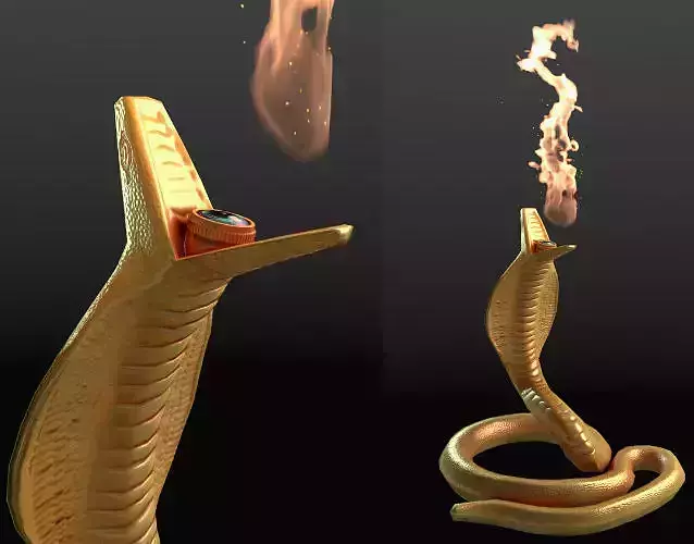 Cobra Lamp 3D model
