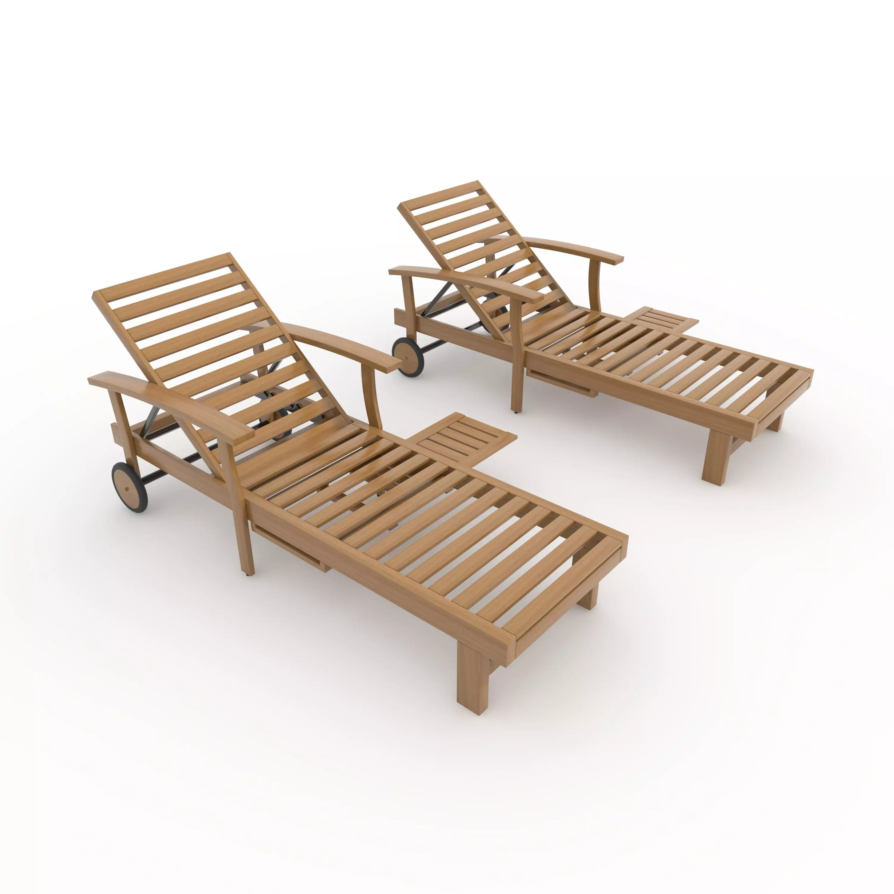Sun Lounger 28 3D model