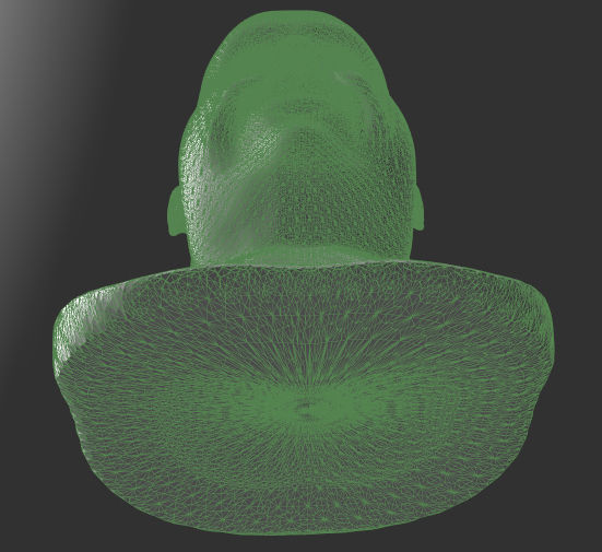 Detailed head 2 3D print model_5