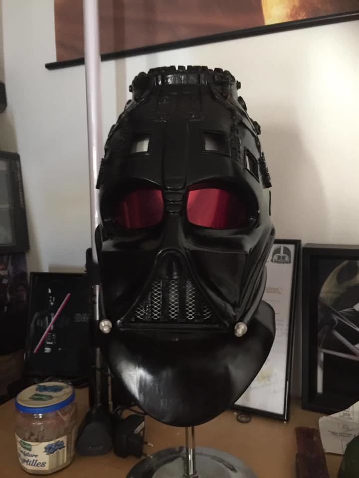 3D Printable Darth Vader Helmet - With Reveal Face Mask 3D print model_6
