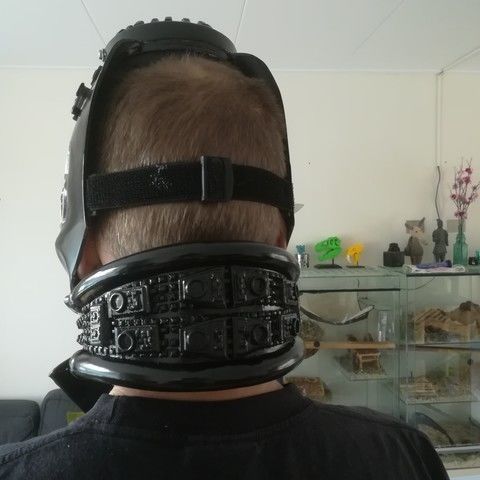 3D Printable Darth Vader Helmet - With Reveal Face Mask 3D print model_17