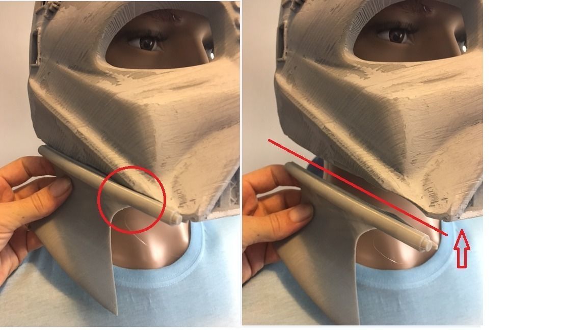 3D Printable Darth Vader Helmet - With Reveal Face Mask 3D print model_19