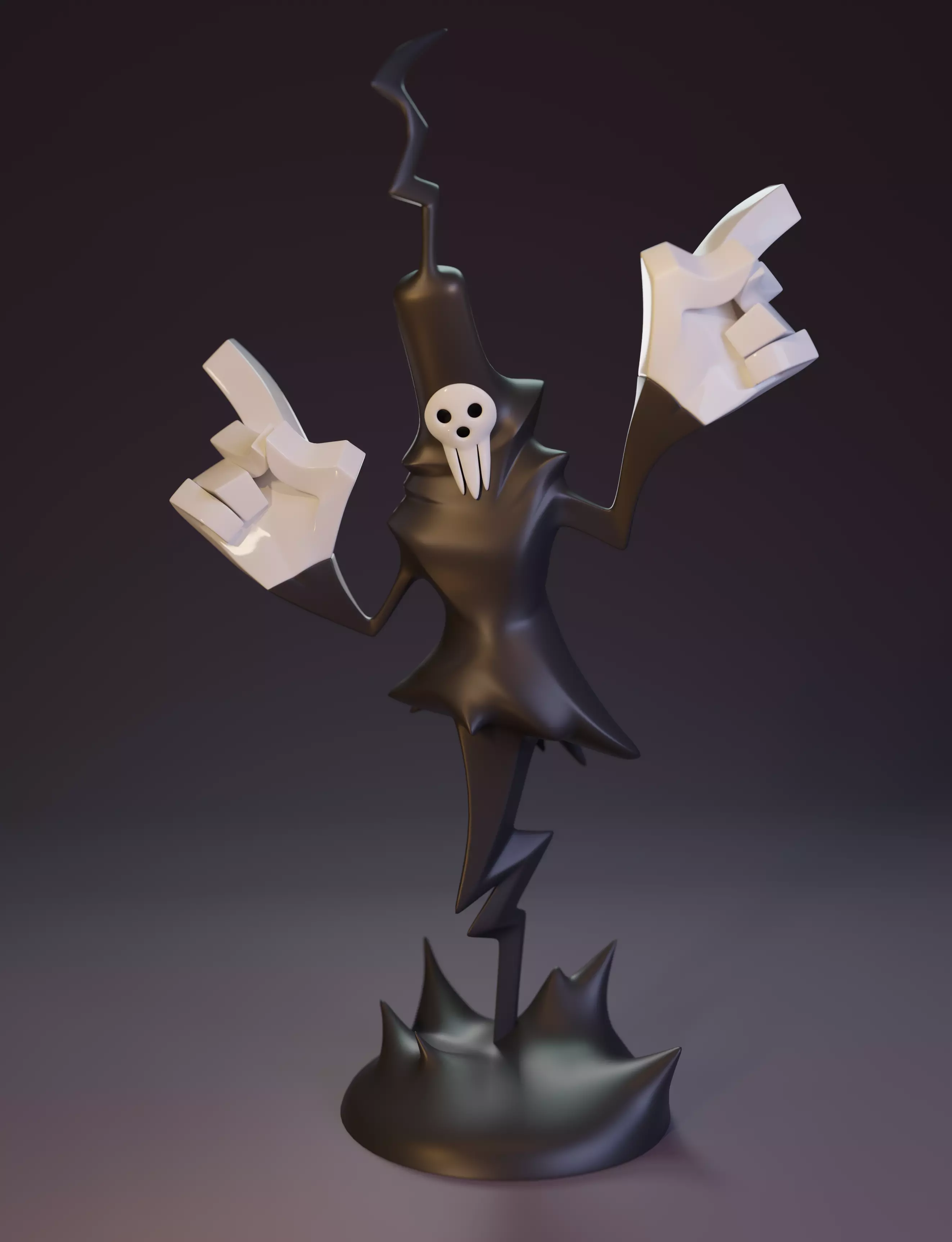 Shinigami Dance 3D Model 3D model