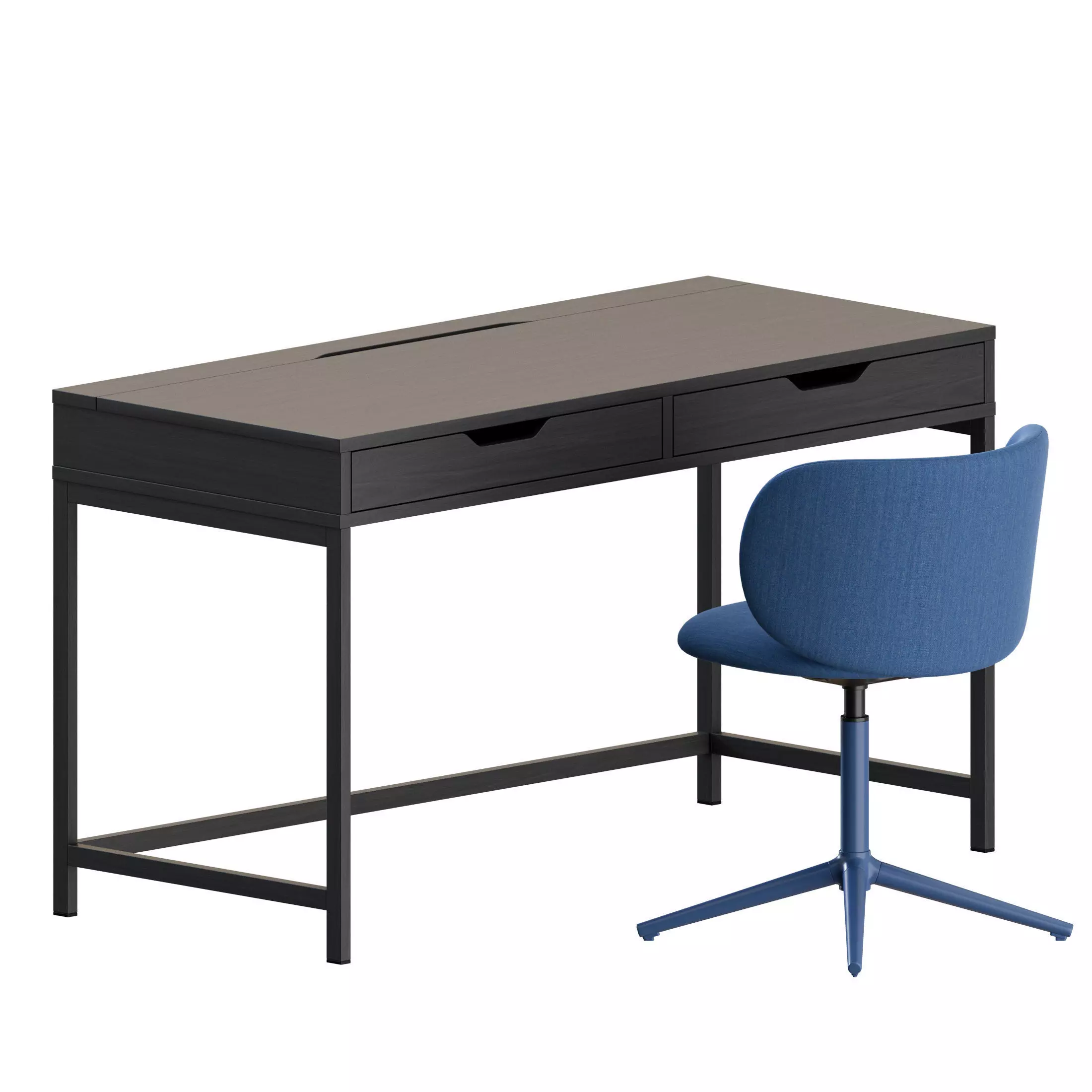 Krylbo Chair Alex Desk by Ikea 3D model