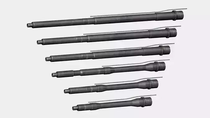 AR15 M4A1 Modular Barrel Kit Customizable