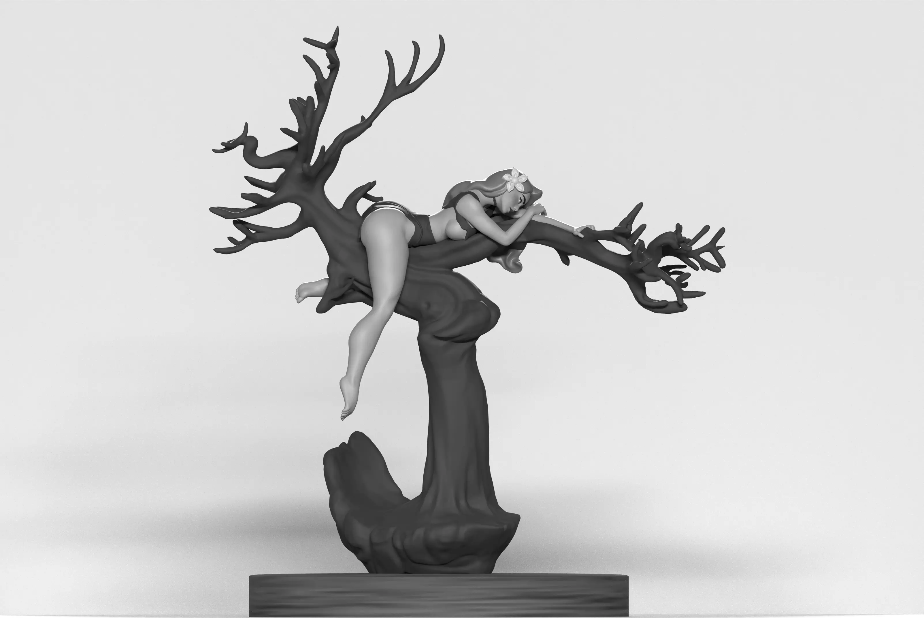 The Bloom of Spring Natures Awakening Diorama Free 3D print model