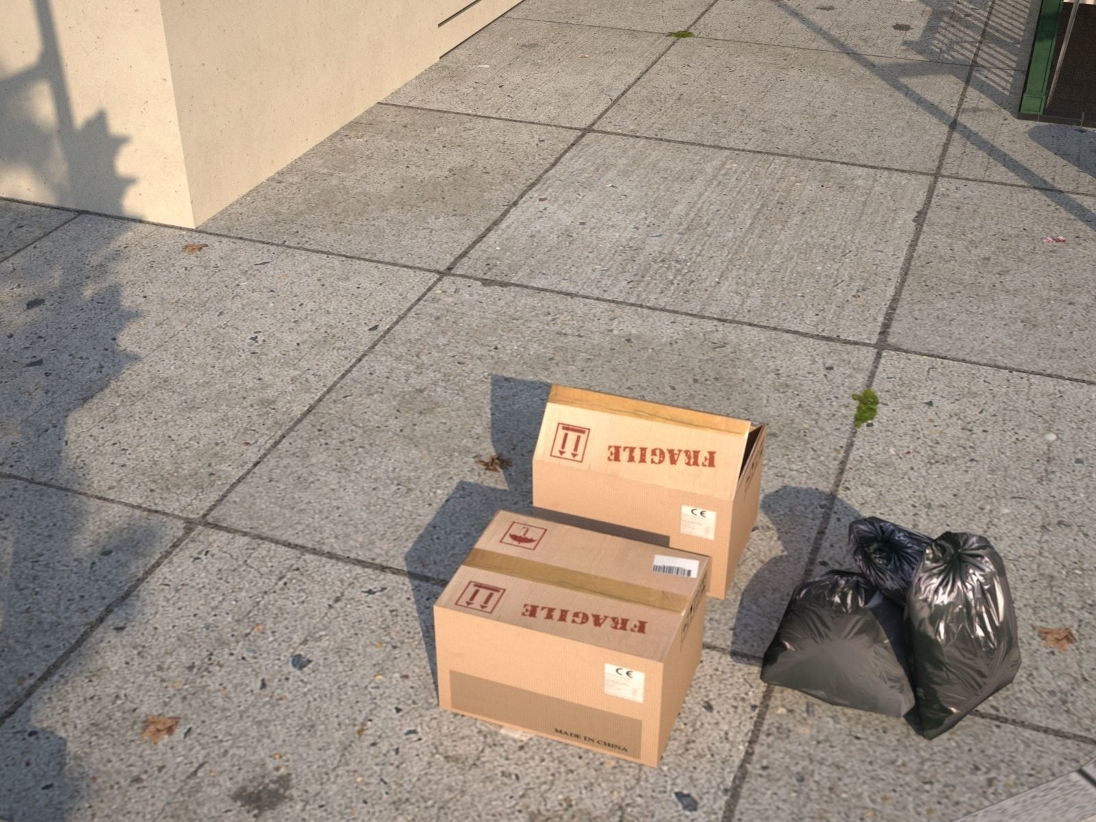 River City Low-poly 3D model_17