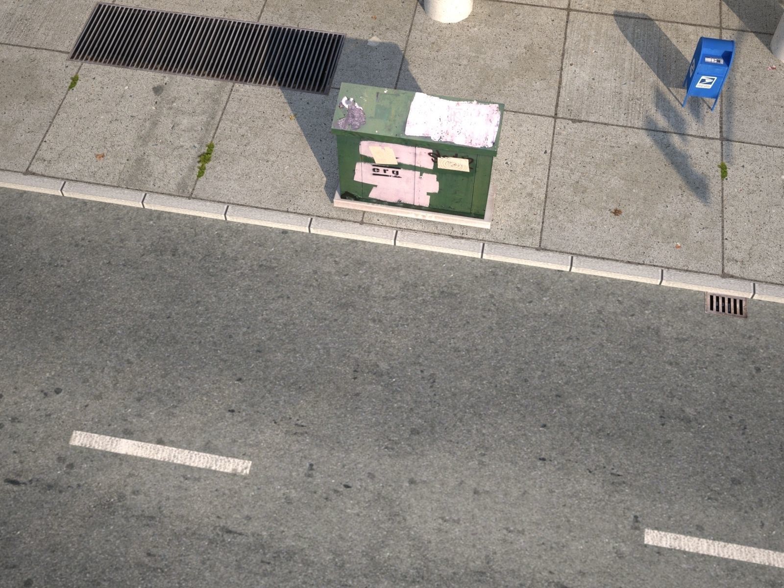 River City Low-poly 3D model_16