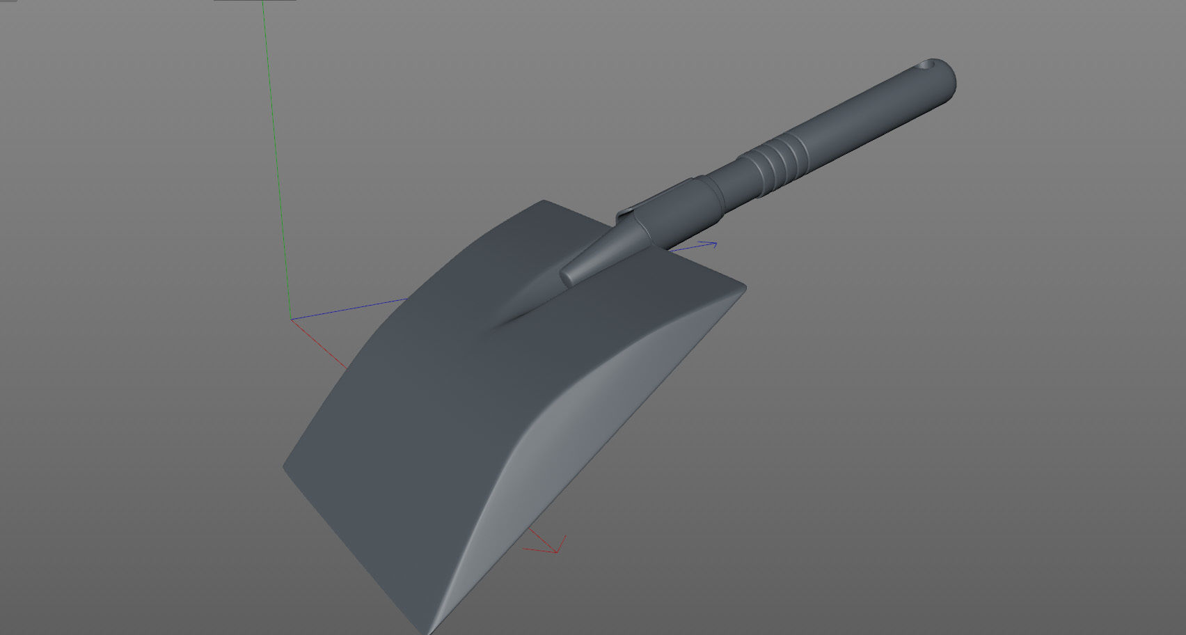 Broom with shovel bucket and brush mat and tex included 3D model_11