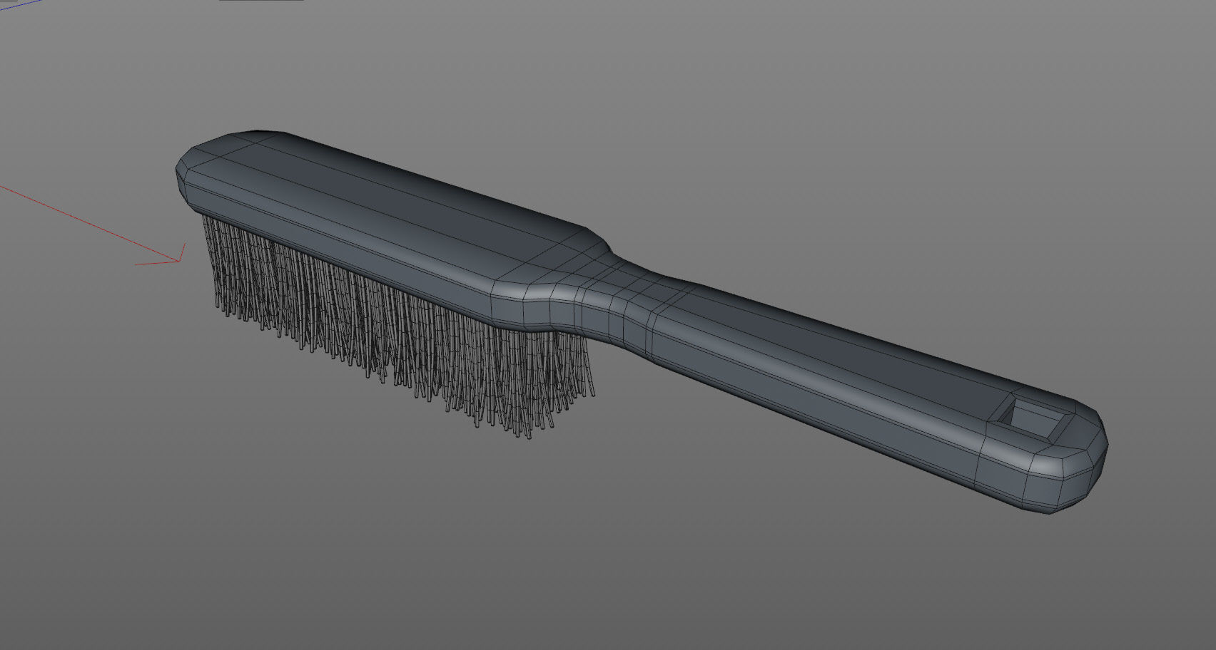 Broom with shovel bucket and brush mat and tex included 3D model_7