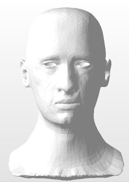 Detailed head 3 3D print model_2