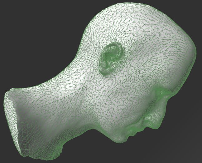 Detailed head 3 3D print model_5